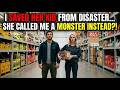 I saved her kid… she called me a murderer?!