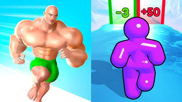 Muscle Rush vs Tall Man Run / All Max Levels Gameplay Android,ios New Update