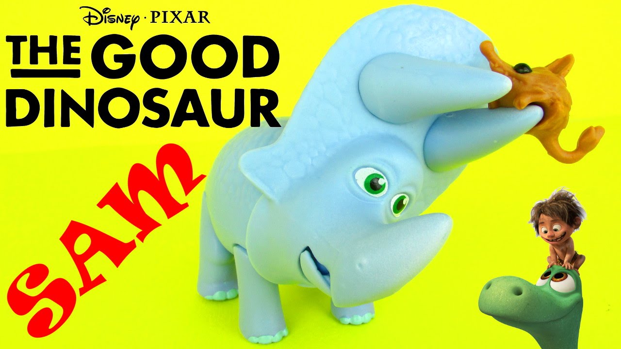 DISNEY THE GOOD DINOSAUR Movie Sam Figure & Critter Toy Review Unboxing