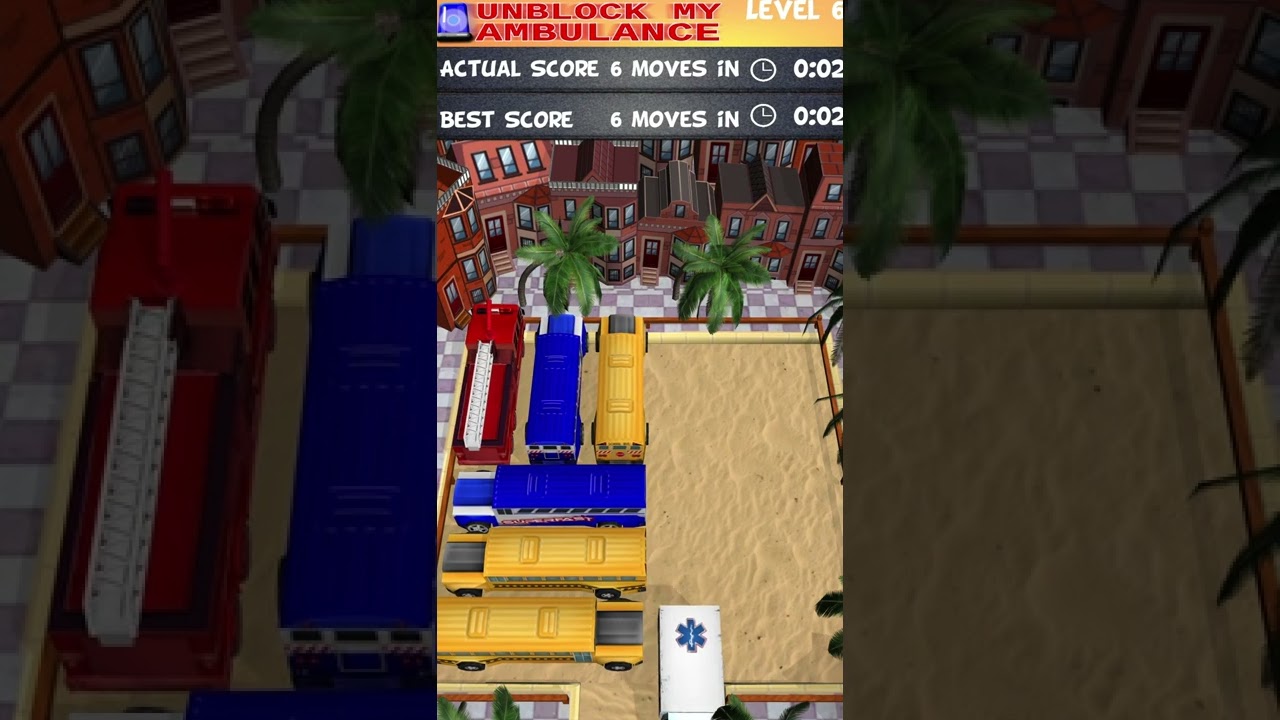 Unblock My Ambulance Game Fun 👍 Awesome Gameplay 👍 