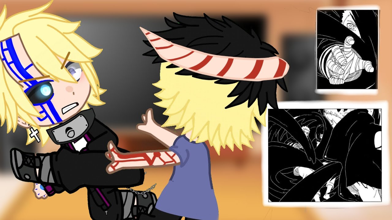 🐈‍⬛Boruto adults react to Kawaki and Boruto 🐈‍⬛