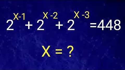 Math Olympiad Exponential Question|Can You Solve This? Algebraic Expression|Mathematical Problem