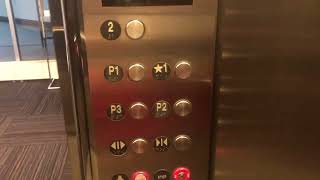Modded Cylindrical Westinghouse Traction Parking Elevators @ US Bank Plaza - Minneapolis, MN