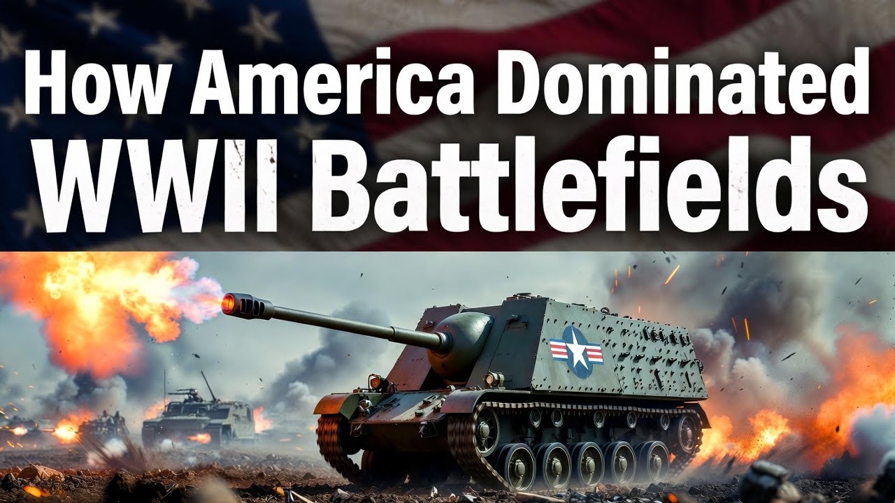 America’s Deadly Secret Weapon of WWII That CRUSHED Germany | 