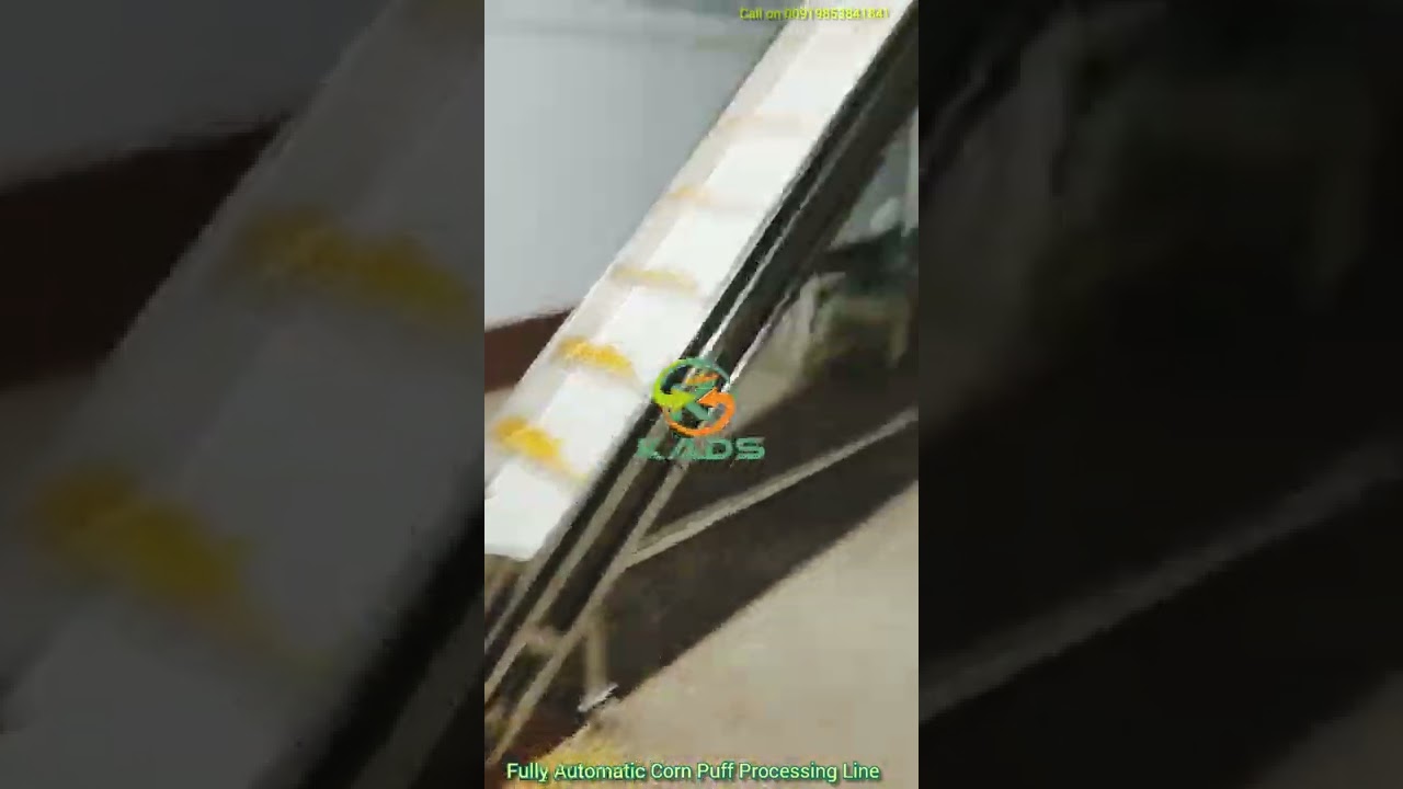 Fully Automatic Corn Puff Snacks Processing Line