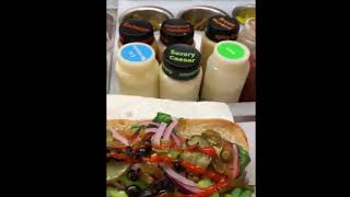 How To Make a Subway Sandwich | My style veggie delight sandwich |KKWK