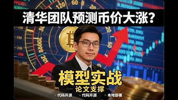 清华团队爆款模型：竟然预测比特币一路猛涨？Kronos模型代码实战 #加密货币 #量化交易 #模型 #清华大学