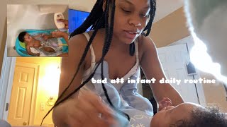 TEEN MOM INFANT MORNING & NIGHT TIME ROUTINE (4 months old)