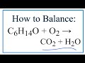 Balancing Chemical Equations Concepts