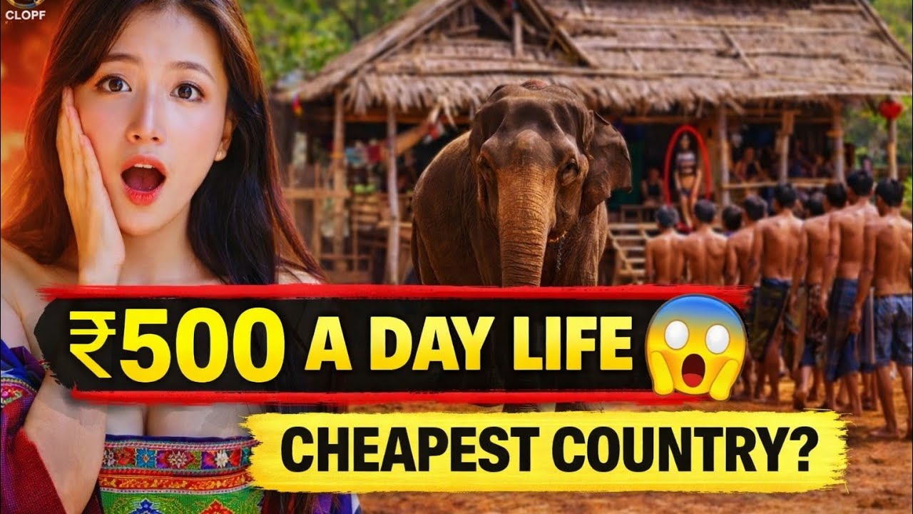 500 рупий в день за жизнь в Лаосе 😱 | Самая дешевая страна в мире?