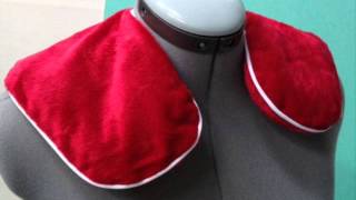 Grape Seed Neck Warmer  ; neck warming pillow, heated neck warmer