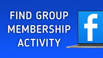 How to Find Your Group Membership Activity in Facebook on PC