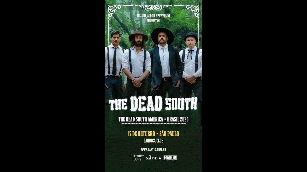 The Dead South Live in São Paulo - Brazil - 17/10/2025 (Fanmade video)