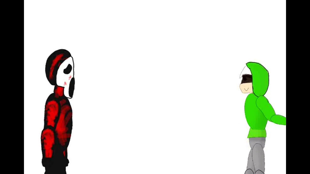 JEFF DC2 STUDIOS vs ghostface (youtuber) (con sonidos)