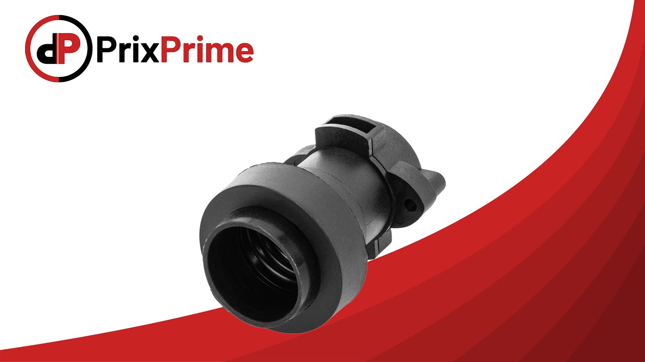PrixPrime E27 Lampenfassung Schwarz – Für Lichterketten & Girlanden, 6x10 Mm Kabel, Ohne Bohren