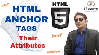 HTML Anchor Tag and Their attributes | HREF | HTML | VRpathshala | Rahul Sharma