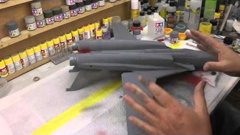Trumpeter 1/32 F-14D Tomcat Video Build Part 8