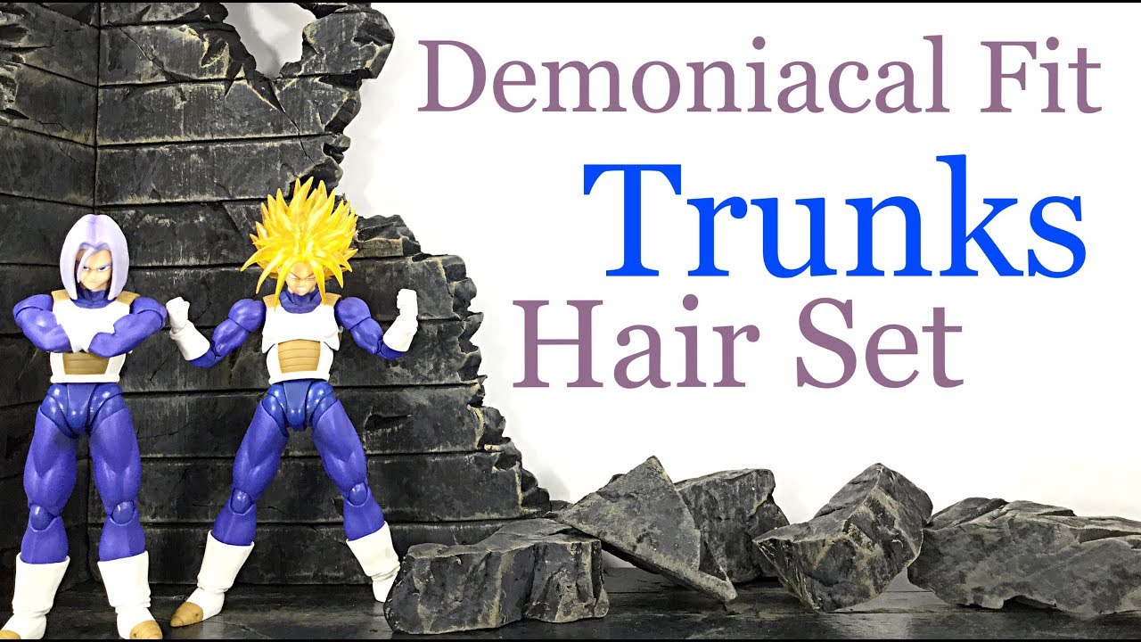 Demoniacal Fit Dragon Ball Z SH Figuarts SUPER SAIYAN TRUNKS Hair