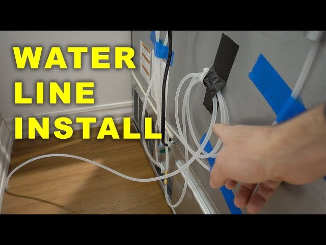Don't Get Saddle Sore - How to Install An Ice Maker Line The RIGHT Way -  Home Fixated