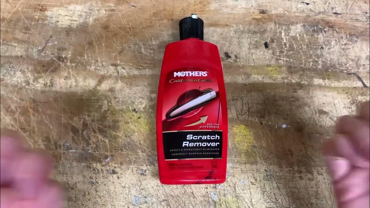 Review Of Mothers California Gold Scratch Remover YouTube