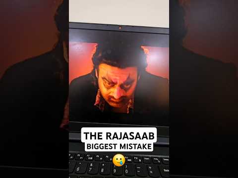 THE RAJASAAB Biggest Mistake!🥲 #shorts