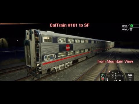 CalTrain #101 to SF: Part 1 - YouTube