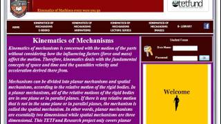 Interactive Course Disk Platform for Teaching Kinematics of Machines