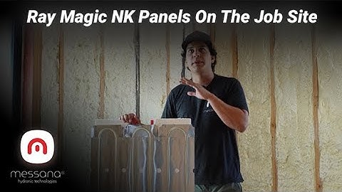 Ray Magic® Radiant Ceiling Panels On The Job Site!