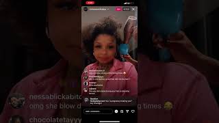 CHRISEAN ROCK ON IG LIVE VENTING ABOUT PREGNANCY & MOVING FORWARD 🤰🏽