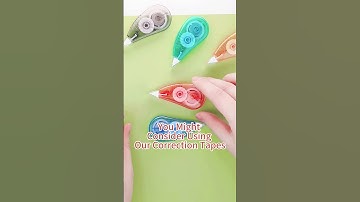 When you try to use white out  #correctiontape #stationery #shorts #shortvideo