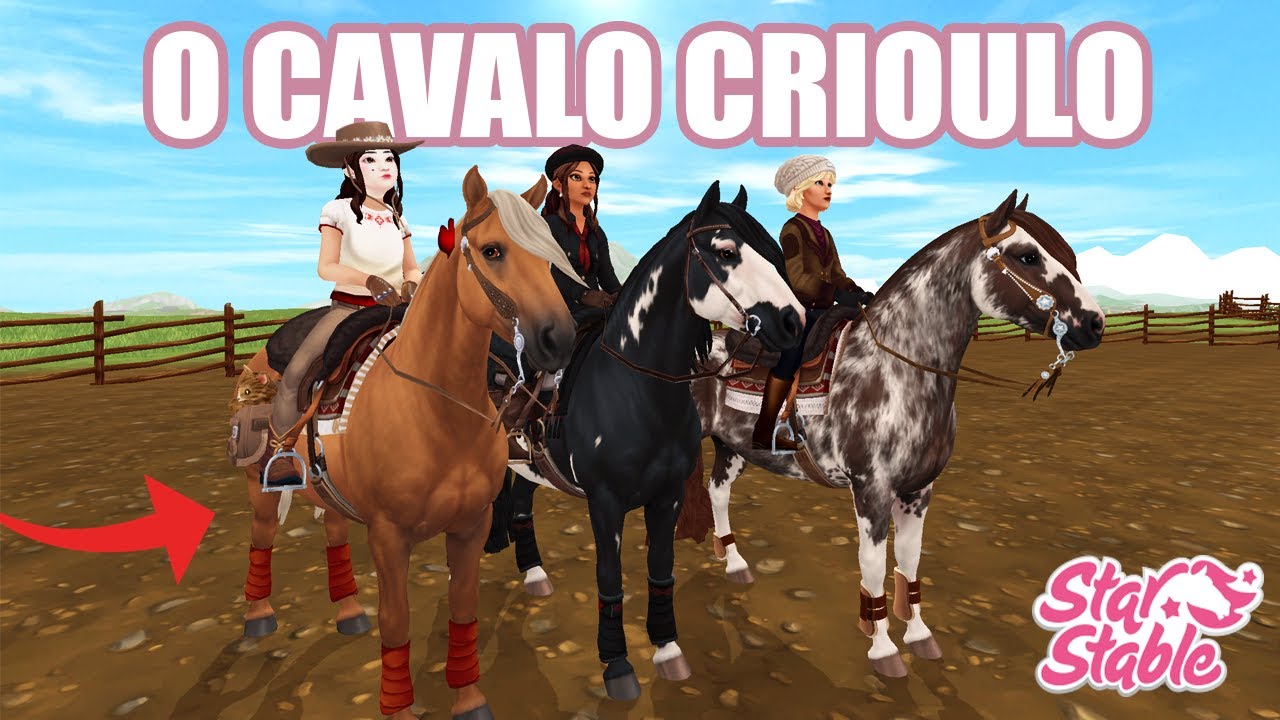 CAVALO CRIOULO CHEGOU! HONRA DE TER UMA RAÇA BRASILEIRA NO JOGO! -starstable online