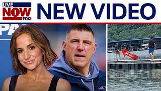 NEW VIDEO: Mike Vrabel and Dianna Russini on private boating trip during her pregnancy