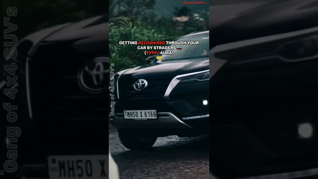 Black 😈Fortuner supremacy 👑 in city 💯||