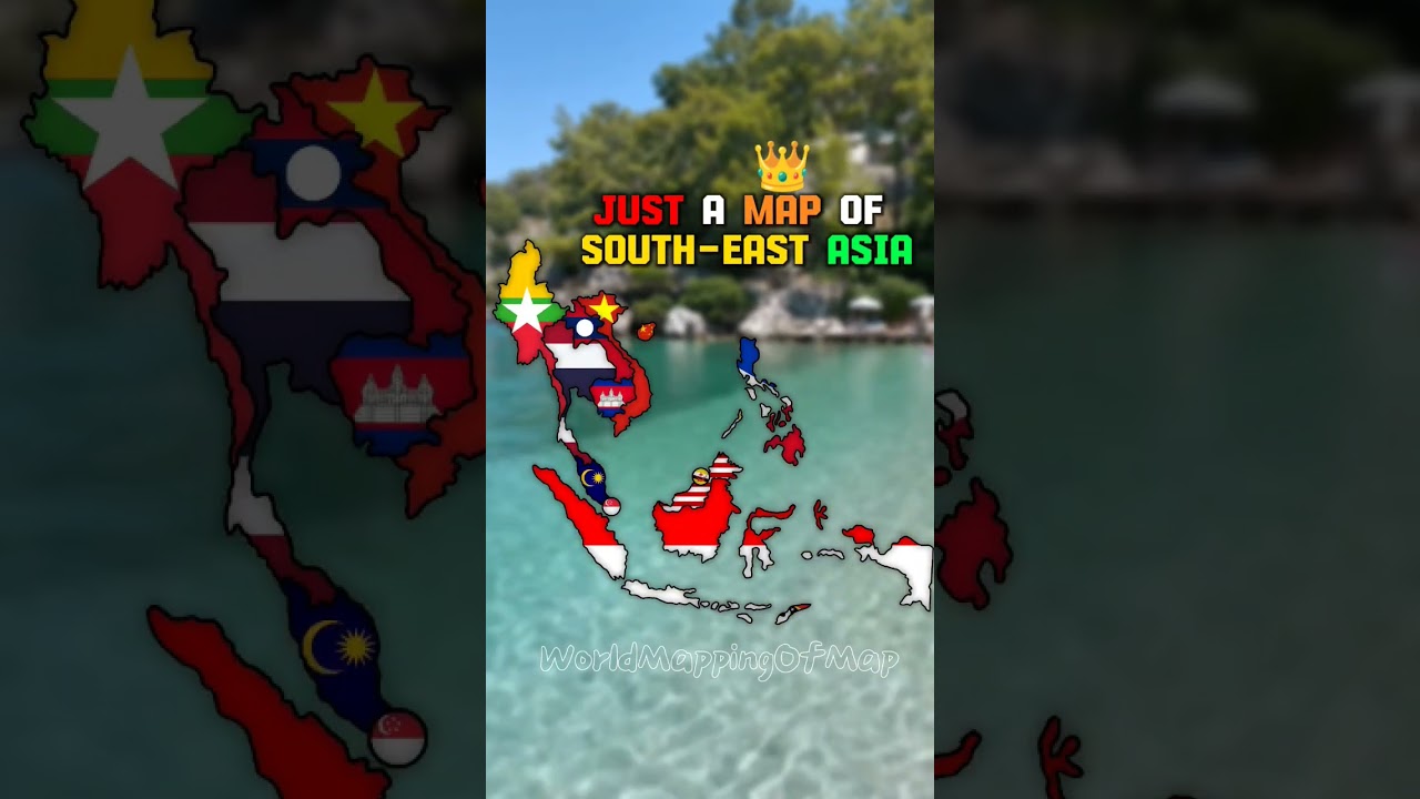 JUST S MAP OF SOUTH-EAST ASIA #just