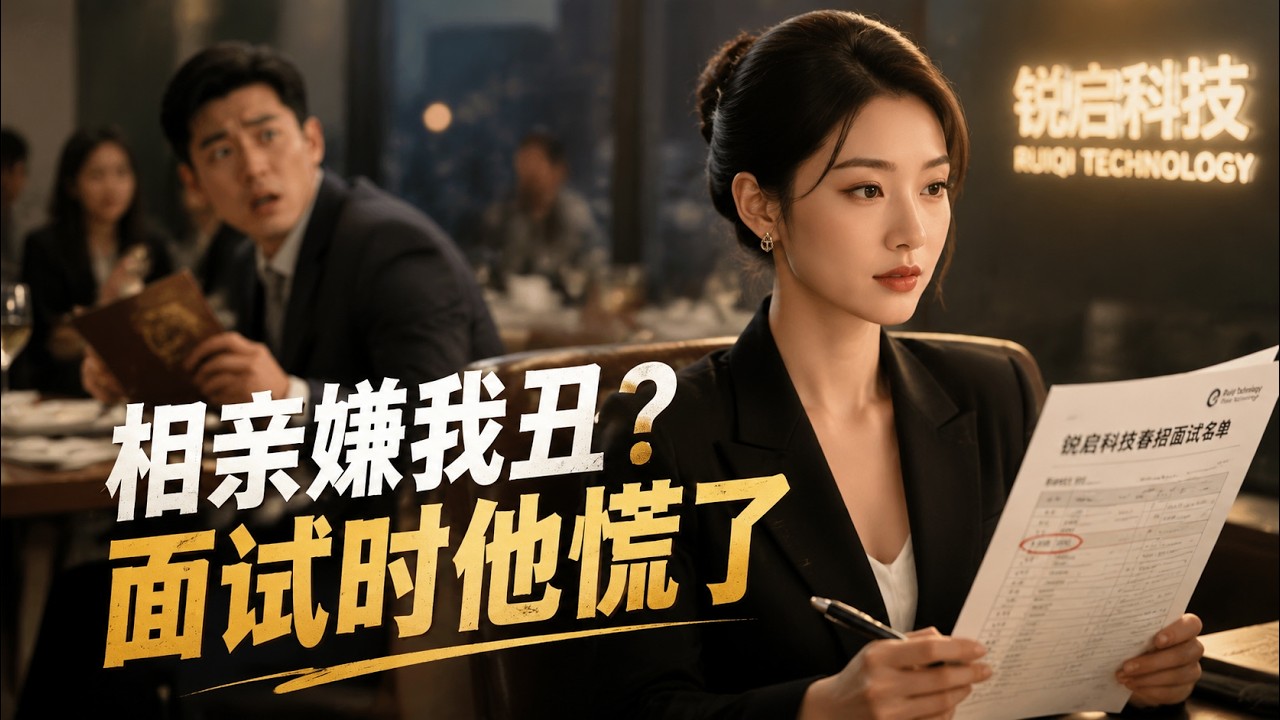 相親被嫌醜？面試時他竟當場看呆