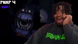 A Living Nightmare!!! - Five Nights at Freddys 4 (NIGHT 1)