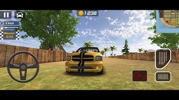 Drift Police Car Driving Simulator / New 2024 Part1/ Android ios Gameplay