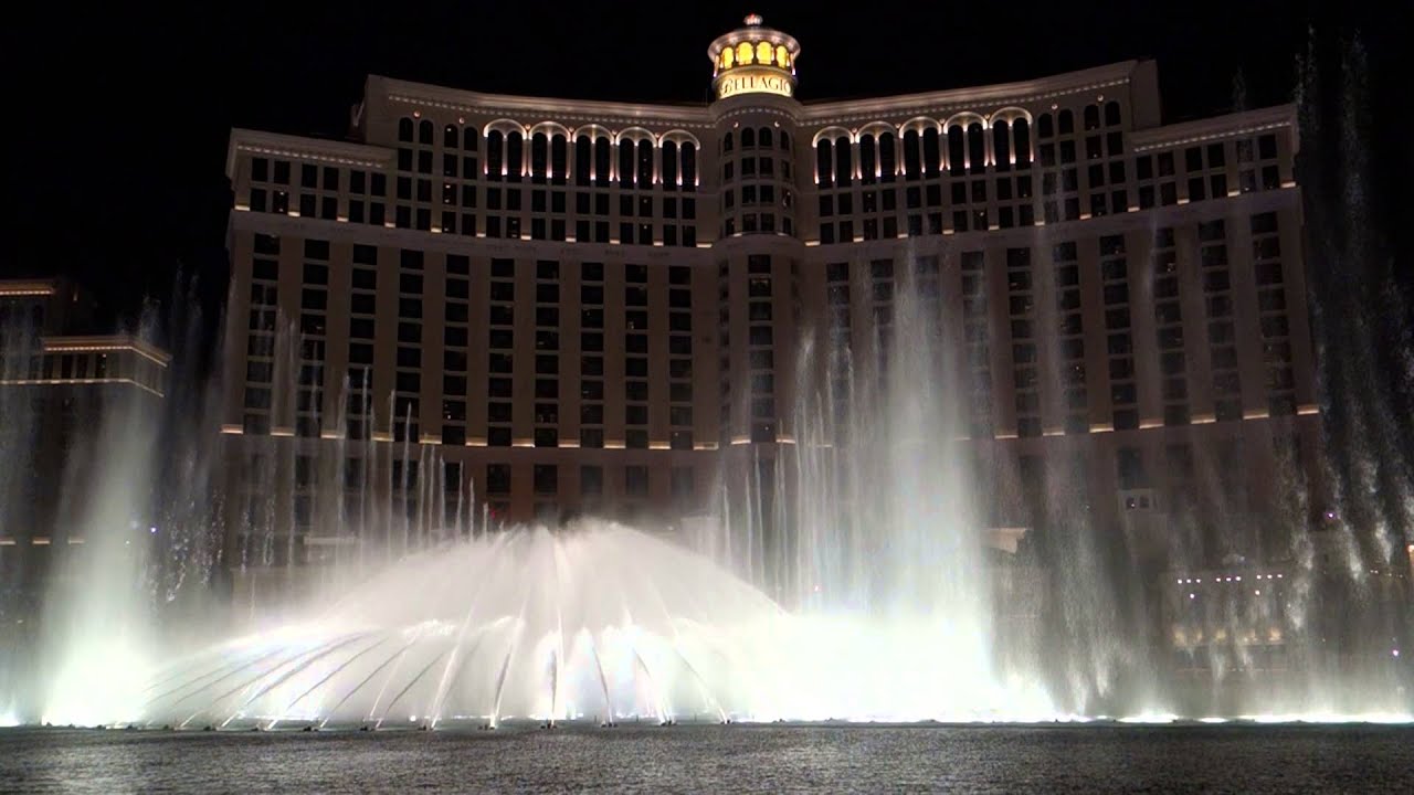 ラスベガス ベラージオ噴水ショー Youtube