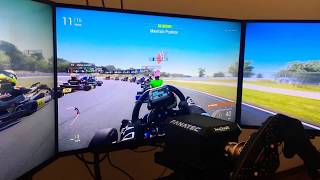 Kartkraft - Iame Parrilla X30 - Crg Fanatec Podium Dd2 Gameplay