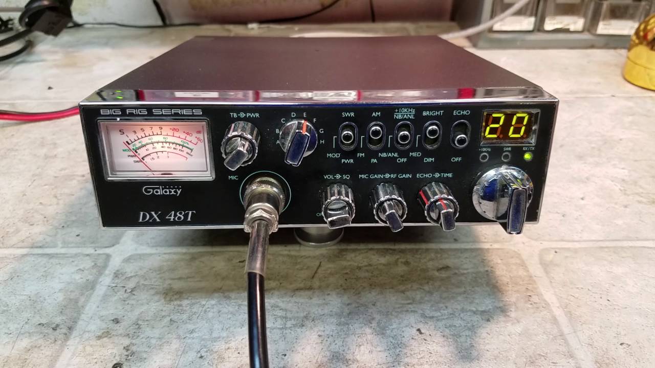 Galaxy DX 48T repair report for Norman in IL YouTube