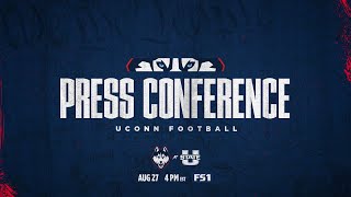 UConn Football Week 0 Press Conference | Head Coach Jim Mora