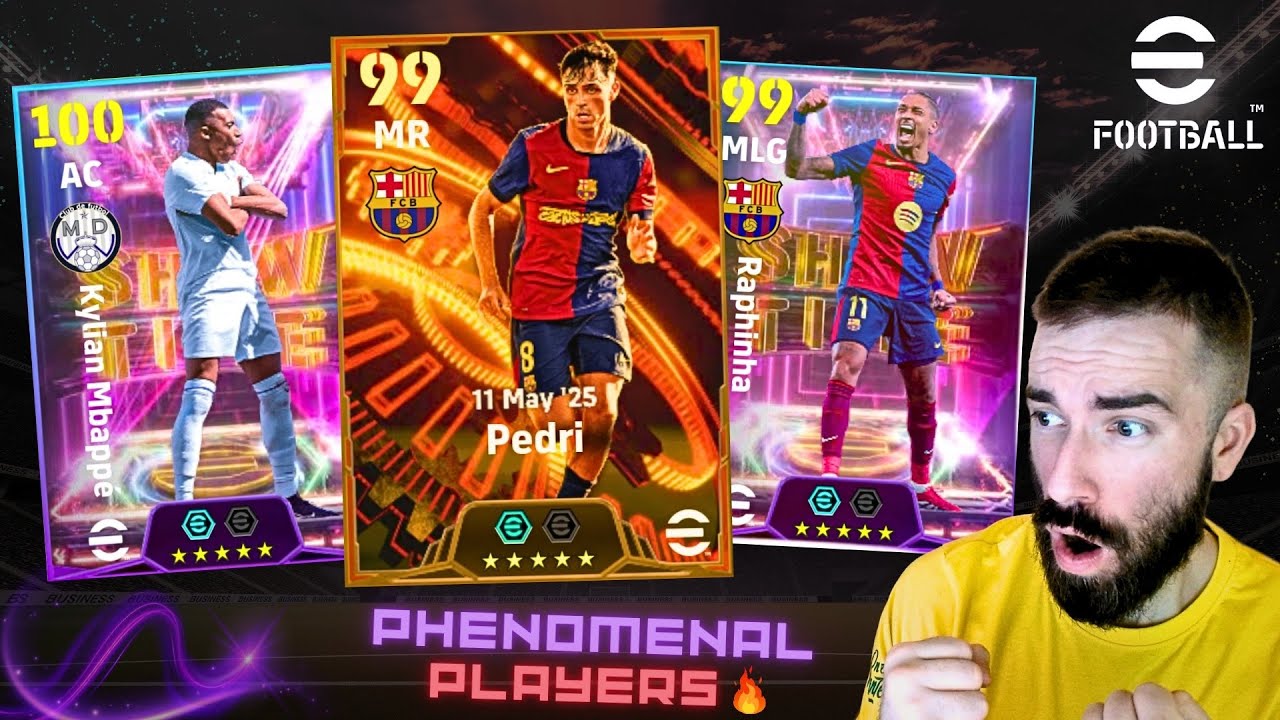 TEST DE MBAPPE PHENOMENAL FINISH, PEDRI ET RAPHINHA EN DIVISION 1 SUR MON COMPTE !!🔥EFOOTBALL 2025