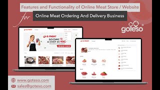 Meat Website Demo || Meat Delivery App Development Solutions By Goteso screenshot 4