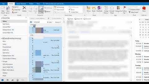 How to forward multiple emails at once in Outlook