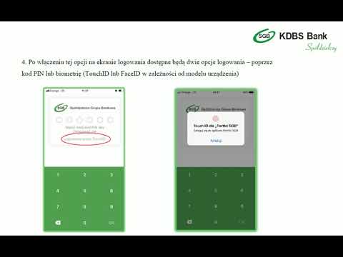 Konfiguracja Logowania Biometrycznego na Urządzeniu Mobilnym