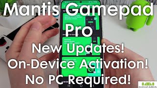 Mantis Gamepad Pro New Update - Easy on-phone activation! screenshot 4