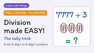 Division Made Easy – Full Course | Tally Method Step by Step (5 Lessons)