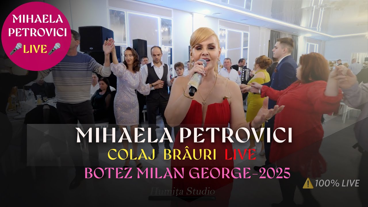 Mihaela Petrovici & Petrovici Band - Colaj Brauri | Partea 1 | Botez Milan George 2025