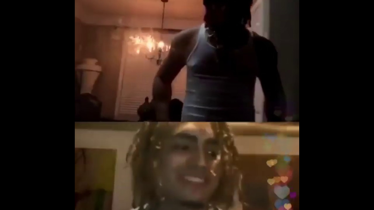 Lil Pump and Trippie Redd have a dance battle live on Instagram - YouTube