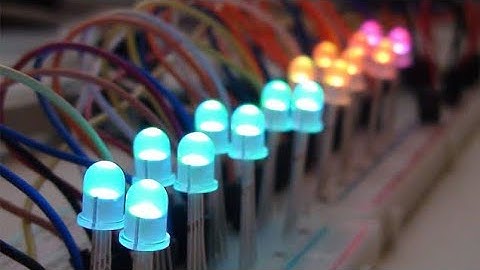 HOW TO MAKE RGB COLOUR CHANGING LED CHASER WITHOUT ARDUINO ONLY USING ON CD4017 IC